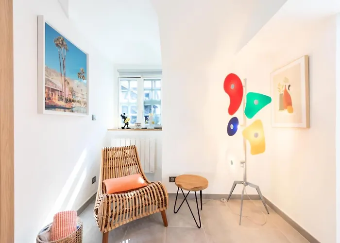 3p Cosy, 1 Min Des Plages Et 3min Du Centre-ville - 3p Cosy, 1 Min Des Plages Et 3min Du Centre-ville Mae-1903 דירה